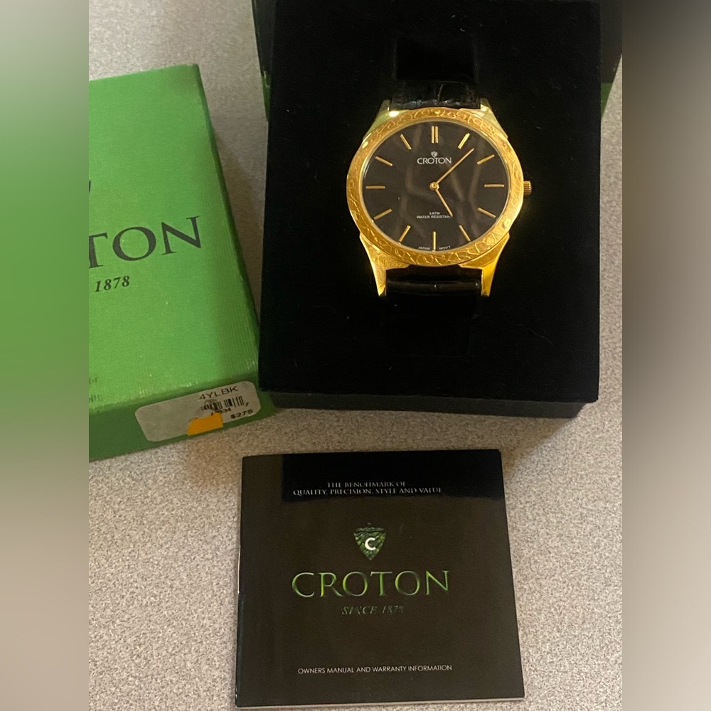NEW - CROTON Watch CN307464 Retails @$275